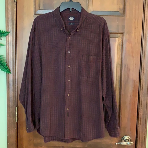 Dockers Other - Dockers 100% Cotton Plaid Shirt, XL